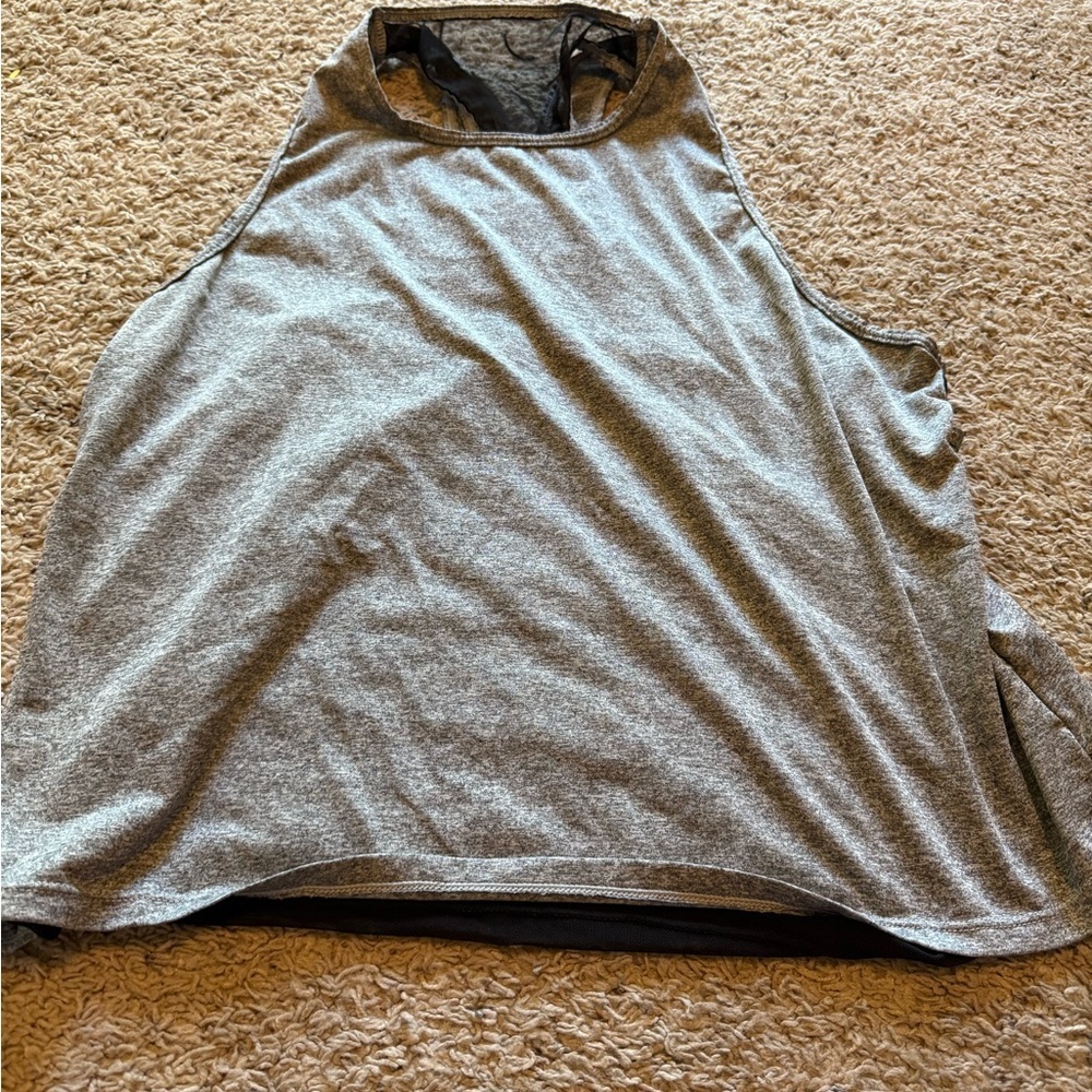 SHEIN Charcoal Sleeveless Top